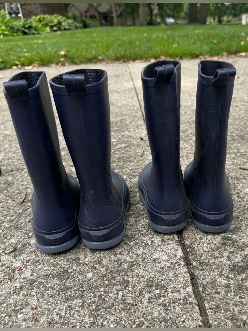 Cat & Jack Navy Blue Kids Rain Boots